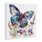 Stupell Industries Spring Garden Butterfly Canvas Wall Art Design by LSR Design Studio